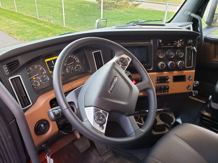 RM Trucking Freightliner Cab Interior