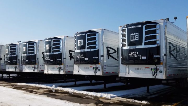 RM Trucking trailers