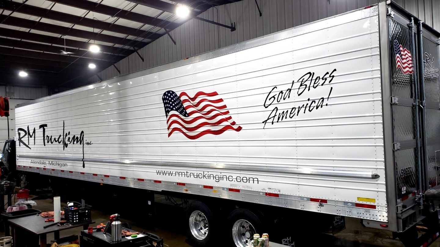 RM Trucking New 2022 trailer